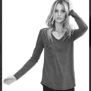 Bobi Los Angeles Long Sleeve Pocket Tee